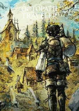 Octopath Traveler Game Art
