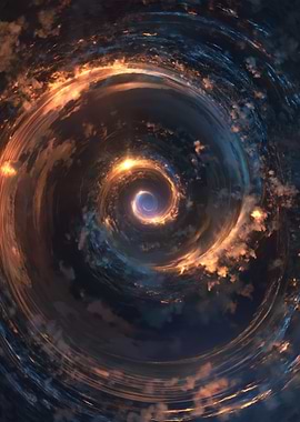 Cosmic Swirl Vortex