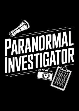 Paranormal Investigator Text Art