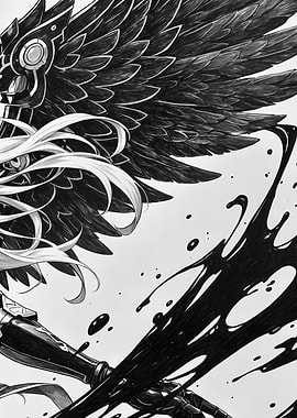 Mechanical Angel - Dark Wings Triptych Part 3