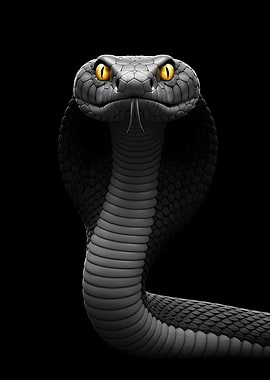 Close-up of a Cobra Snake