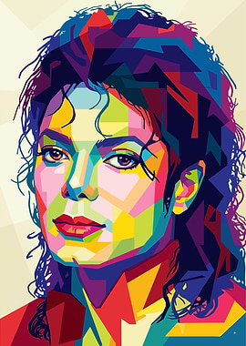 Michael Jackson Pop Art Portrait