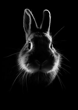 Close-up of a Rabbit's Face