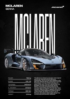 McLaren Senna Supercar
