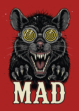 Mad Rat with Hypnotic Goggles
