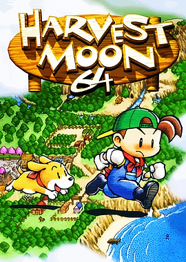 Harvest Moon 64 Game Cover