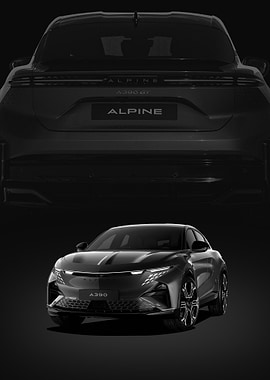 Black Alpine A390 GT