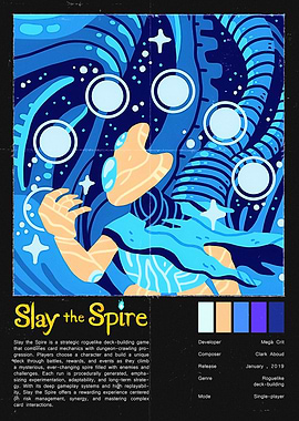 Slay the Spire Game Poster