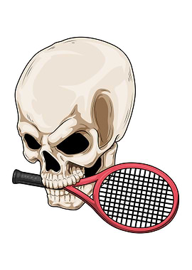 Skull Tennis Tennis racket