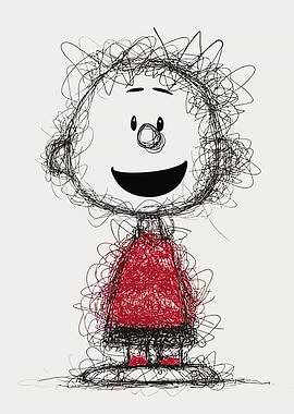 Scribble Art of Sally Brown