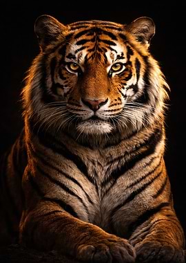 Majestic Tiger Portrait