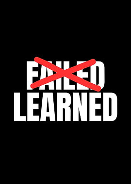 Failed Learned Text Art