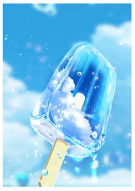 Dreamy Sky Popsicle