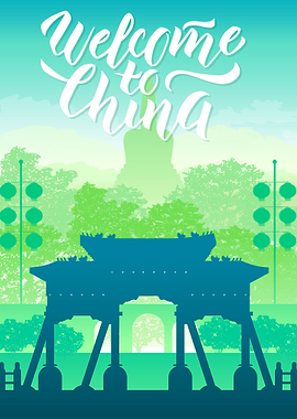 Welcome to China Travel Poster