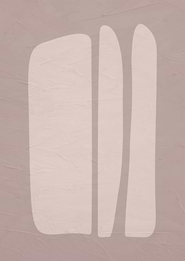 Abstract shapes on textured background