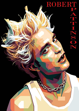 Robert Pattinson Pop Art Portrait