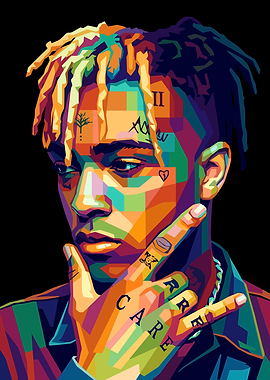 XXXTentacion Pop Art Portrait