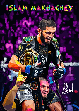 WPAP Islam Makhachev Championship Celebration