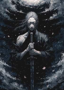 Samurai Warrior with Katana