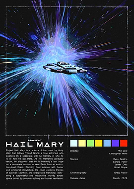 Project Hail Mary Movie Poster