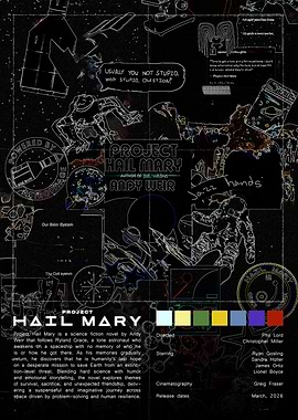 Project Hail Mary Movie Poster