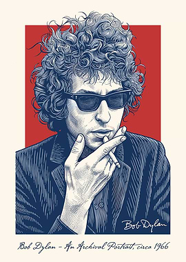 Bob Dylan Archival Portrait