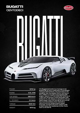 Bugatti Centodieci Supercar