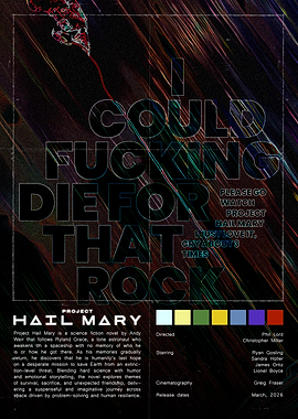 Project Hail Mary Movie Poster
