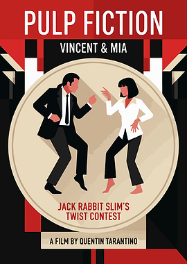 Pulp Fiction Vincent and Mia Dance