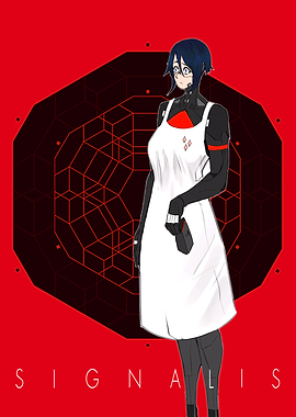 Signalis Elster in White Dress