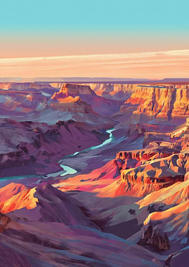Grand Canyon at Sunset