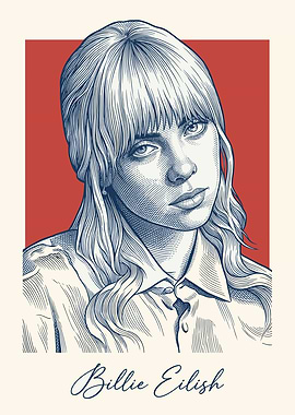 Billie Eilish Portrait