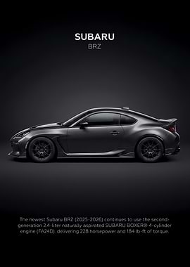 Subaru BRZ Sports Car