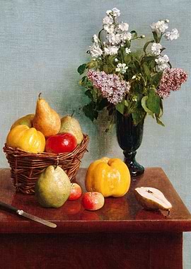 Still Life with Fruit and Flowers
