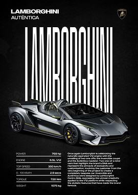 Lamborghini Auténtica Roadster