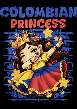 Colombian Princess Dabbing