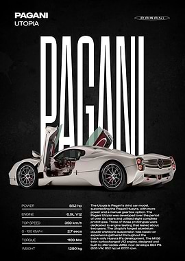 Pagani Utopia Supercar