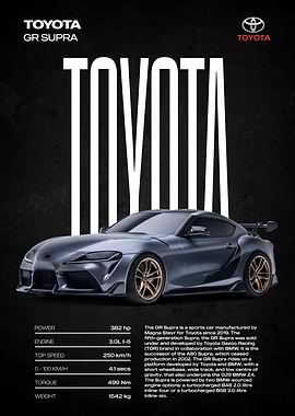 Toyota GR Supra Sports Car