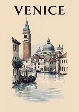 Venice Canal Scene