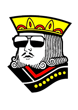 King of Spades with Sunglasses