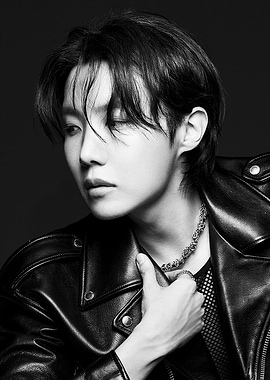 J-Hope in Leather Jacket