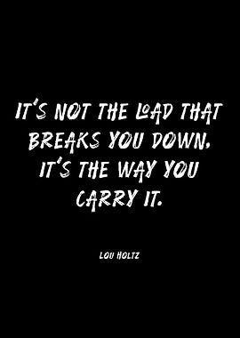 Lou Holtz Inspirational Quote