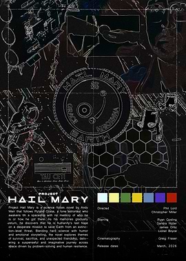 Project Hail Mary Movie Poster