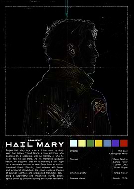 Project Hail Mary Movie Poster