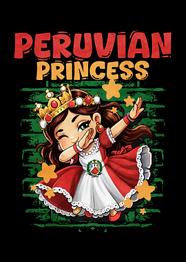 Peruvian Princess Dabbing