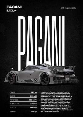 Pagani Imola Supercar
