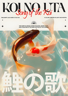 Koi Fish Song Poster