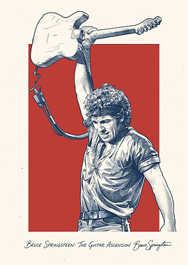 Bruce Springsteen Guitar Ascension