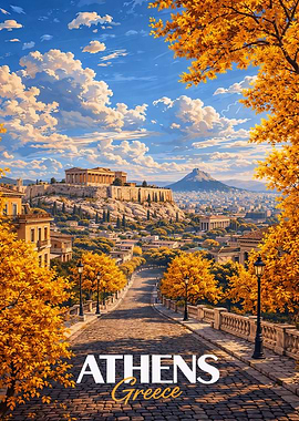 Athens, Greece golden