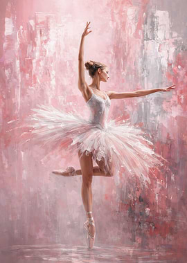 Ballerina in Pink Tutu